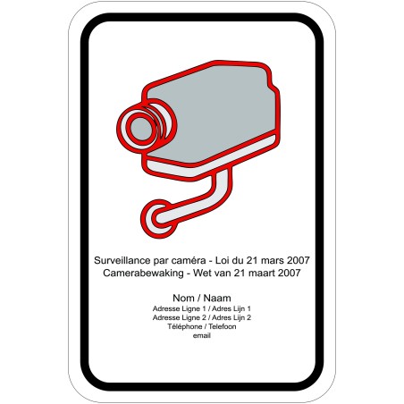 Pictogram Loi Caméra