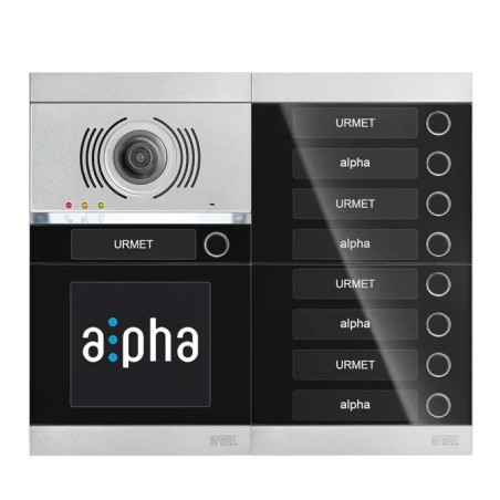 Urmet Alpha  - graviertes "info"