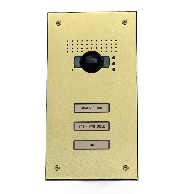 BTicino – Messing PVD Gold, Satiniert