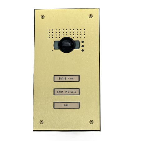 BTicino – Messing PVD Gold, Satiniert