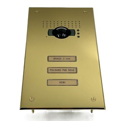 BTicino – Gold PVD brass, Glossy