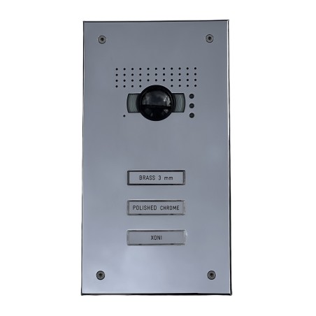 BTicino – Glossy chromed brass