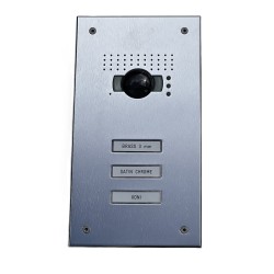 BTicino – Satiniert verchromte Messingoberfläche