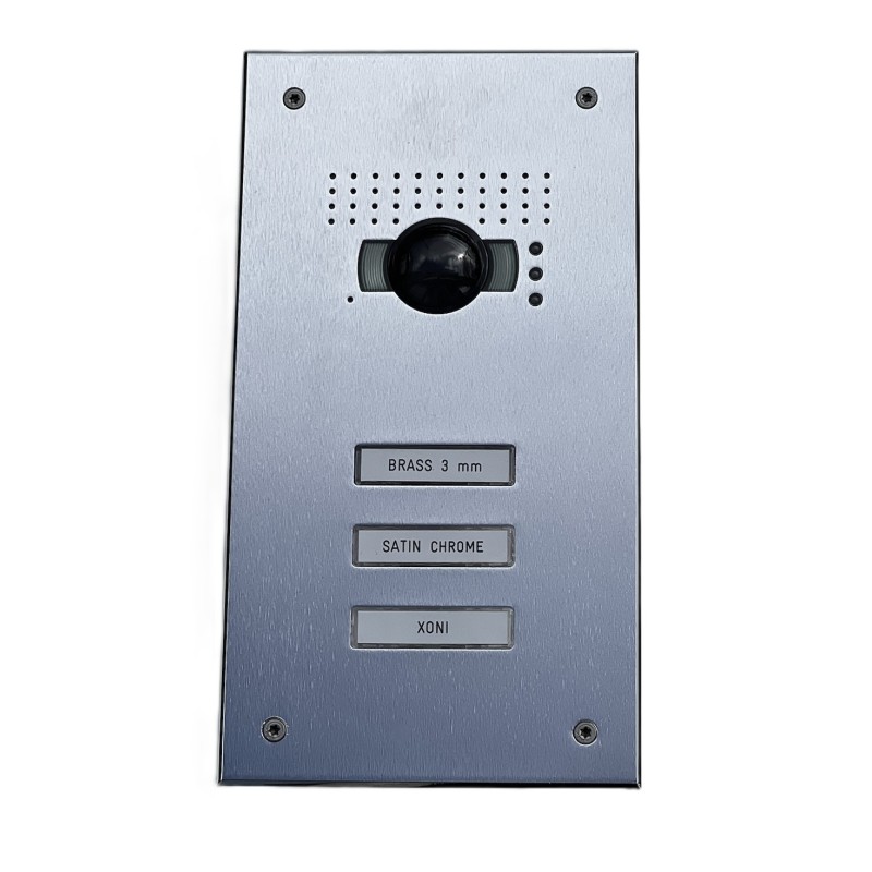 BTicino – Satin chromed brass