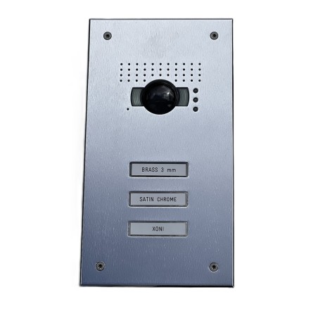 BTicino – Satin chromed brass