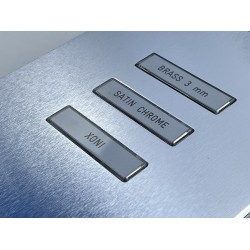 BTicino – Satin chromed brass