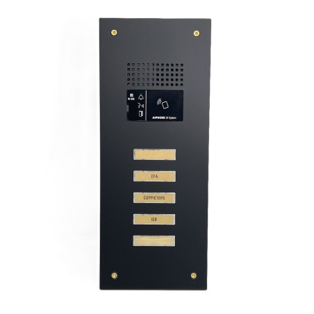 Aiphone – Plexi Schwarz