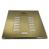 Urmet – Gold PVD brass, Satin