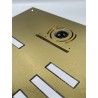 Urmet – Gold PVD brass, Satin