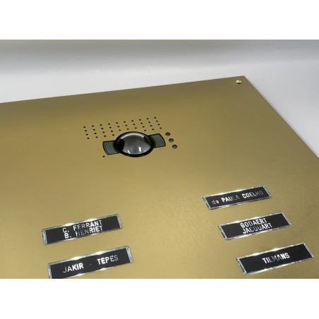 BTicino – Gold PVD brass, Satin