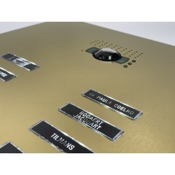 BTicino – Messing PVD Gold, Satiniert