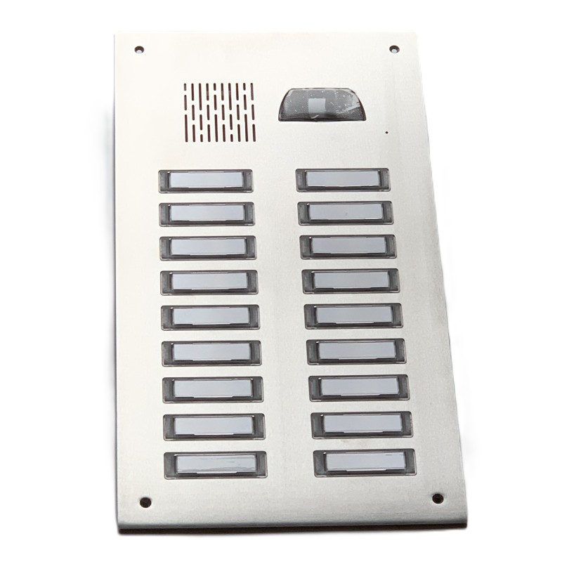 Elvox - brushed stainless steel