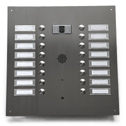 Elvox - brushed stainless steel