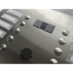 Elvox - brushed stainless steel