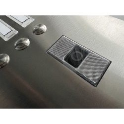 Elvox - brushed stainless steel