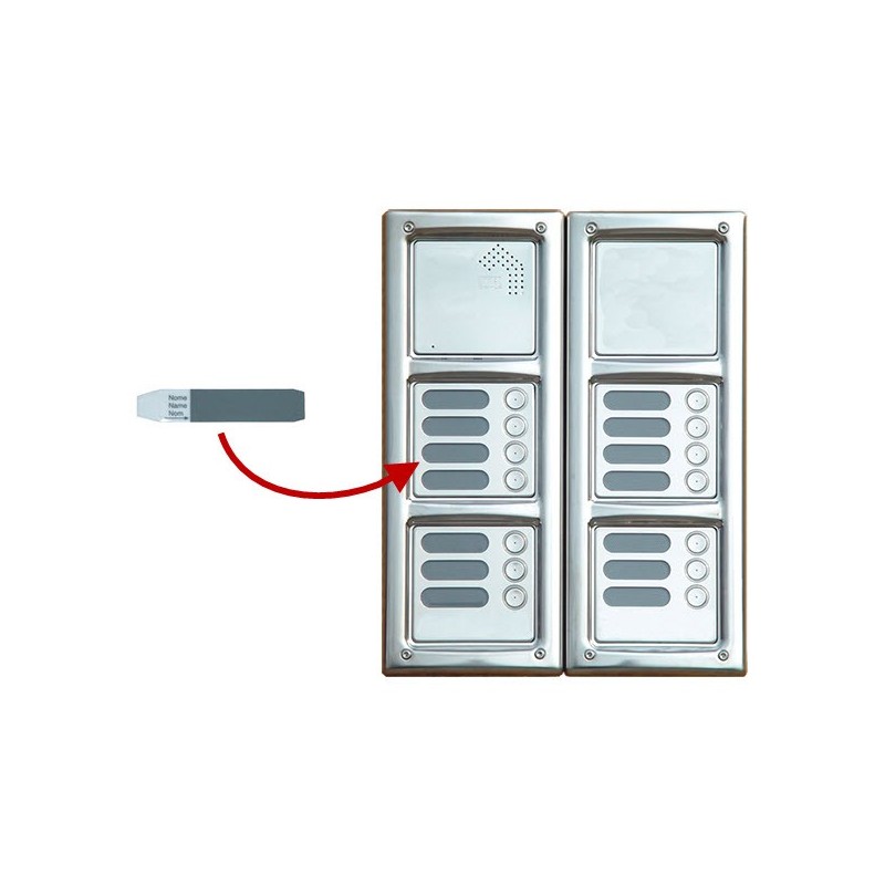 KSteel - porte nom gravé