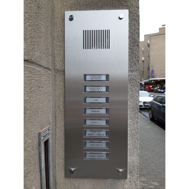 Urmet - Inox brossé