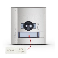 New Sfera - Plaquette 2 boutons, blanc translucide