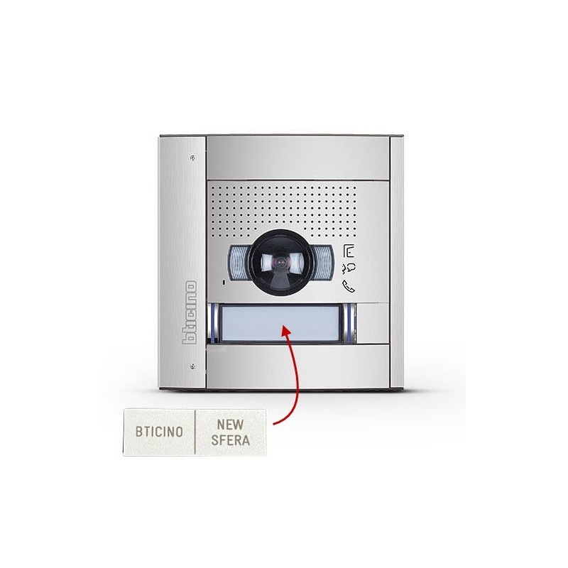 New Sfera - Plaquette 2 boutons, blanc translucide