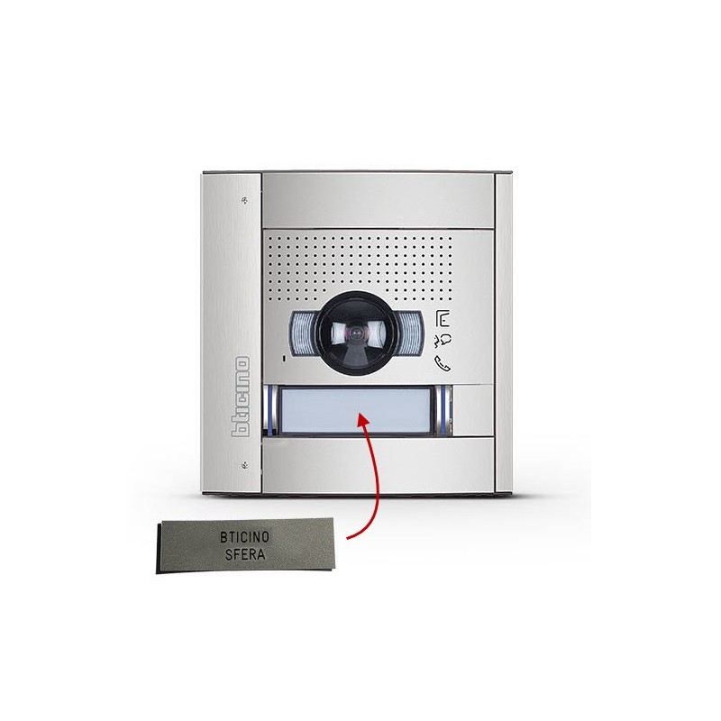 New Sfera – 2-button nameplate, grey